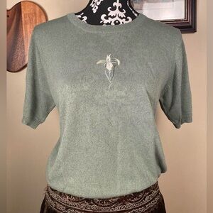 Olive indie earthy teeshirt